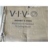 Image 3 : VIVO BLACK ELECTRIC FLIP DOWN CEILING TV MOUNT