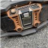 Image 2 : RIGID SHOCK MOUNT PROTECTIVE ARMOR JOB SITE RADIO WITH IPOD DOCK WORKING NO LCD DISPLAY INCLUDES HIG