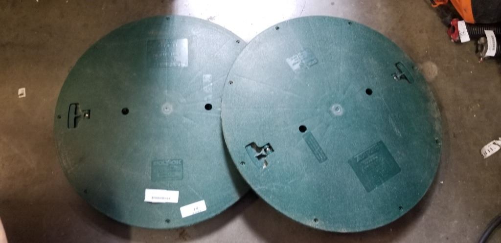 2 24INCH POLY LOK RISER COVER