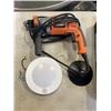 Image 3 : RIDGID HEAVY DUTY 1/2 INCH ELECTRIC DRILL, BIT SETS ETC