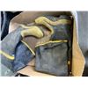Image 3 : ASSORTMENT OF SIZE 10 WORK BOOTS - SOME STEEL TOED