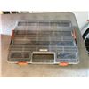 Image 3 : PLASTIC TOOL BOX WITH CONTENTS AND ORAGNIZER WITH CONTENTS