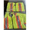 Image 1 : 2 CONDOR SIZE LARGE HI-VIS JACKETS