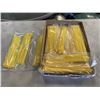 Image 1 : TRAY OF NEW YELLOW 10 INCH ZAP STRAPS