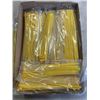 Image 2 : TRAY OF NEW YELLOW 10 INCH ZAP STRAPS