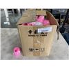 Image 1 : BOX OF NEW PINS PLASTIC BAGS, SILICONE BUNNY HEAD MOLDS AND MORE
