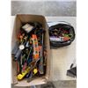 Image 1 : LARGE BOX OF ASSORTED HAND TOOLS