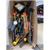 Image 2 : LARGE BOX OF ASSORTED HAND TOOLS