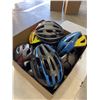 Image 2 : LARGE LOT OF SPORTS HELMETS, SNOW AND BIKE