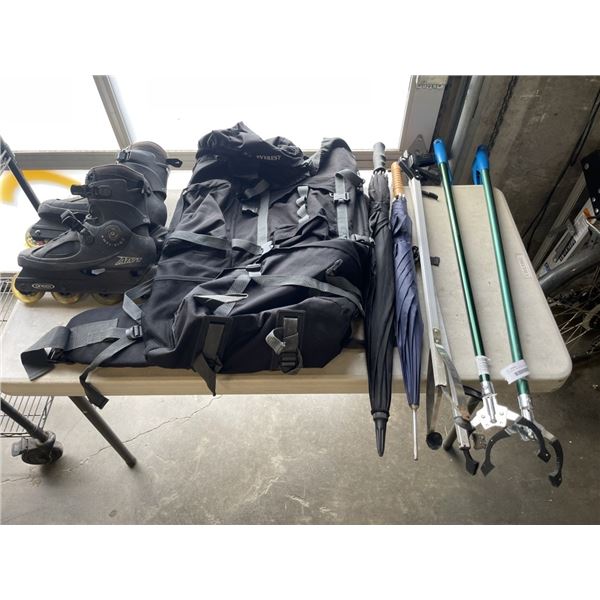 GRABBERS, AND SPORTS ITEMS, HIKING BACK PACK