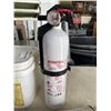 Image 3 : JERRY CAN, EXTINGUSHER, FLEXIBLE EXHAUST VENT. FAN AND BUCKET OF NAILS