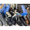 Image 2 : LARGE TOTE OF RUBBER AND WINTER BOOTS, ASSORTED SIZE AND BOX OF SHOES AND BOOTS