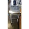 Image 2 : STAINLESS ROLLING 3-TIER CART