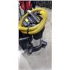 Image 2 : DEWALT 10 GALLON STAINLESS SHOP-VAC WITH HOSE WORKING