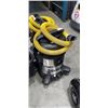 Image 4 : 3 DEWALT STAINLESS SHOP VACS FOR PARTS OF REPAIR