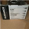 Image 2 : CASE OF FOUR NEW ELEGANCE RAILING FASTENERS 1000 COVERS 1024 FT RETAIL $720