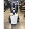 Image 3 : CROWN ELECTRIC ORDER PICKER PALLET STACKER, MODEL 20MT, IN WORKING ORDER, WITH MANUALS, GOOD BATTERI