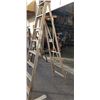Image 2 : 8FT WOODEN A-FRAME LADDER