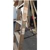 Image 3 : 8FT WOODEN A-FRAME LADDER