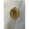 Image 2 : VINTAGE HAND PAINTED PORTRAIT PENDANT MARKED CORO