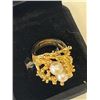 Image 3 : 1970'S PEARL RING MARKED 18KT HGE ESPO