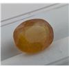 Image 2 : 5.16 CT AUTHENTICATED YELLOW SAPPHIRE GEMSTONE ($7,044 APPRAISAL)