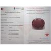 Image 3 : 4.8 CT AUTHENTICATED RED RUBY GEMSTONE ($7,200 APPRAISAL)