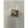 Image 3 : ANTIQUE ART DECO BROOCH WITH GENUINE CARVED CAMEO