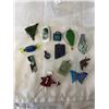 Image 1 : COLLECTION OF ART GLASS AND MURAND GLASS JEWELRY