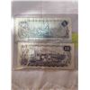 Image 2 : 2 CANADIAN SCENES OF CANADA SERIES 1979 $5 BILL, 1971 $10 BILL