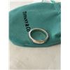 Image 2 : GENUINE TIFFANY AND CO 925 STERLING SILVER RING BAND HAND ENGRAVED 5X I LOVE YOU