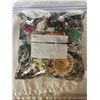 Image 2 : LARGE BAG OF MISC JEWELRY AND PARTS