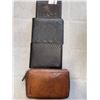 Image 1 : BOSS, CALVIN KLEIN AND COACH LEATHER WALLETS AND ZIPPERED LEATHER WLLET