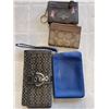 Image 2 : ASSORTED COCAH WALLETS, HAND BAG CHANGE / ID HOLDERS ETC