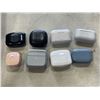 Image 1 : 8 ASSORTED PAIRS OF BLUETOOTH EARBUDS
