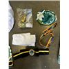 Image 3 : 5 NEW LADIES MEDIUM COSTUMES WITH CAPE, HAT, STOCKINGS, BOW, SHORTS AND SHIRT