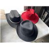 Image 2 : 3 HATS, TERRA COTTA POTS, AND COLLECTIBLES