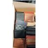 Image 2 : LARGE LOT OF MESN LEATHER WALLETS, INCLUDING MAJOR BRANDS