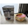 Image 1 : HAMILTON BEACH COFFEE PERK AND WAX MELTER WITH WAX