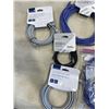 Image 4 : ASSORTED LENGTHS OF CAT 6 CABLES AND POWER CABLES