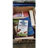 Image 1 : BOX OF ASSORTED NEW BOOKS, HARD AND SOFT COVER, NOVELS AND LEARNING BASED