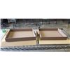Image 1 : 2 NEW HANDMANDE LEATHER TRAYS