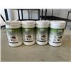 Image 1 : 4 CONTAINERS OF OMEGA ALPHA NUTRIFY PET FOOD FORTIFIER, 300G TUBS