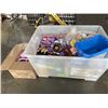 Image 1 : LARGE TOTE OF KIDS TOYS AND BOARDGAMES, SOME ARE NEW