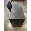 Image 2 : DESK WITH THICK CRAFTING TOP AND ROLLING CHAIR