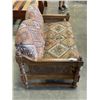 Image 2 : MCM LOVESEAT WITH RATTAN SIDES