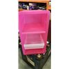 Image 4 : STORAGE FOOT STOOL WITH INFLATABLES AND NEW KIDS BEACH TOYS