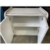Image 4 : ANTIQUE CHAIR AND WHITE NIGHT STAND