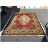 Image 1 : SCULPTURED AREA CARPET APPROX 8X11FT