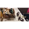 Image 1 : ASSORTED ANIMAL AND FIGURINES FROM BLUE MOUNTAIN POTTERY, ART GLASS ETC